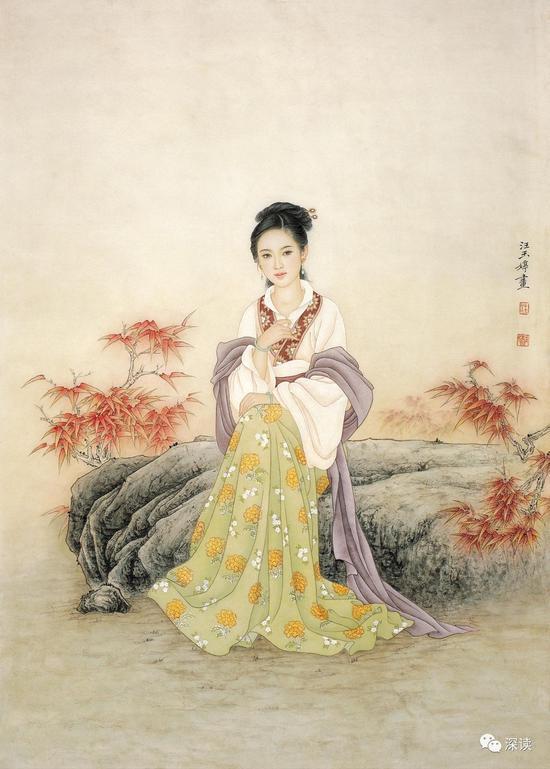 渐冻画家汪玉婷:双臂只能移动5厘米 毛笔拿不稳（文化资料整理）.jpg