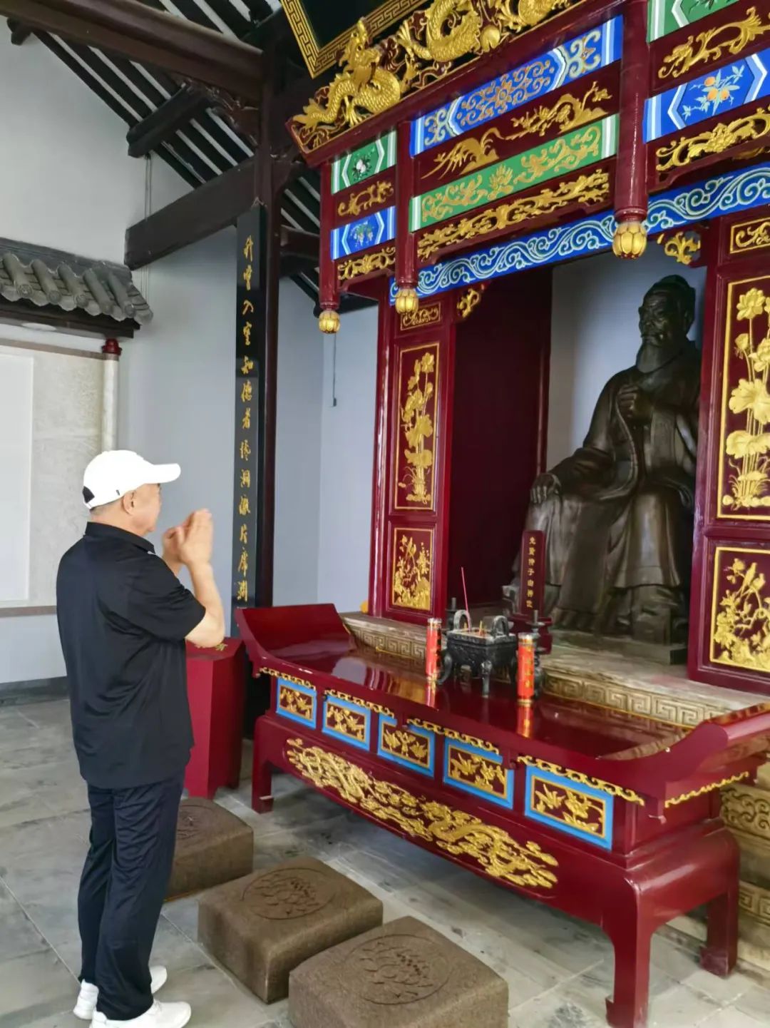 圣贤后裔齐聚问津书院　共探“问津文化” ...（文化资料）.jpg