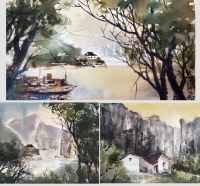 “写生山峡碧水，吟颂风雨同舟” — 孔维克一行赴奉节山峡腹地采风纪实（文化资料）.jpg