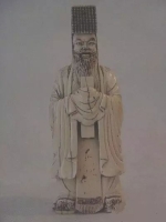 文化资料：清 焦秉贞《孔子圣迹图》 孔氏后裔、画家孔维克所绘《杏坛讲学》 日本 阿部正伦《孔子（文化资料）.jpg