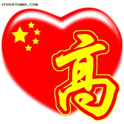 百家姓中国心QQ头像