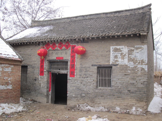 寺台村两座都氏家庙照片