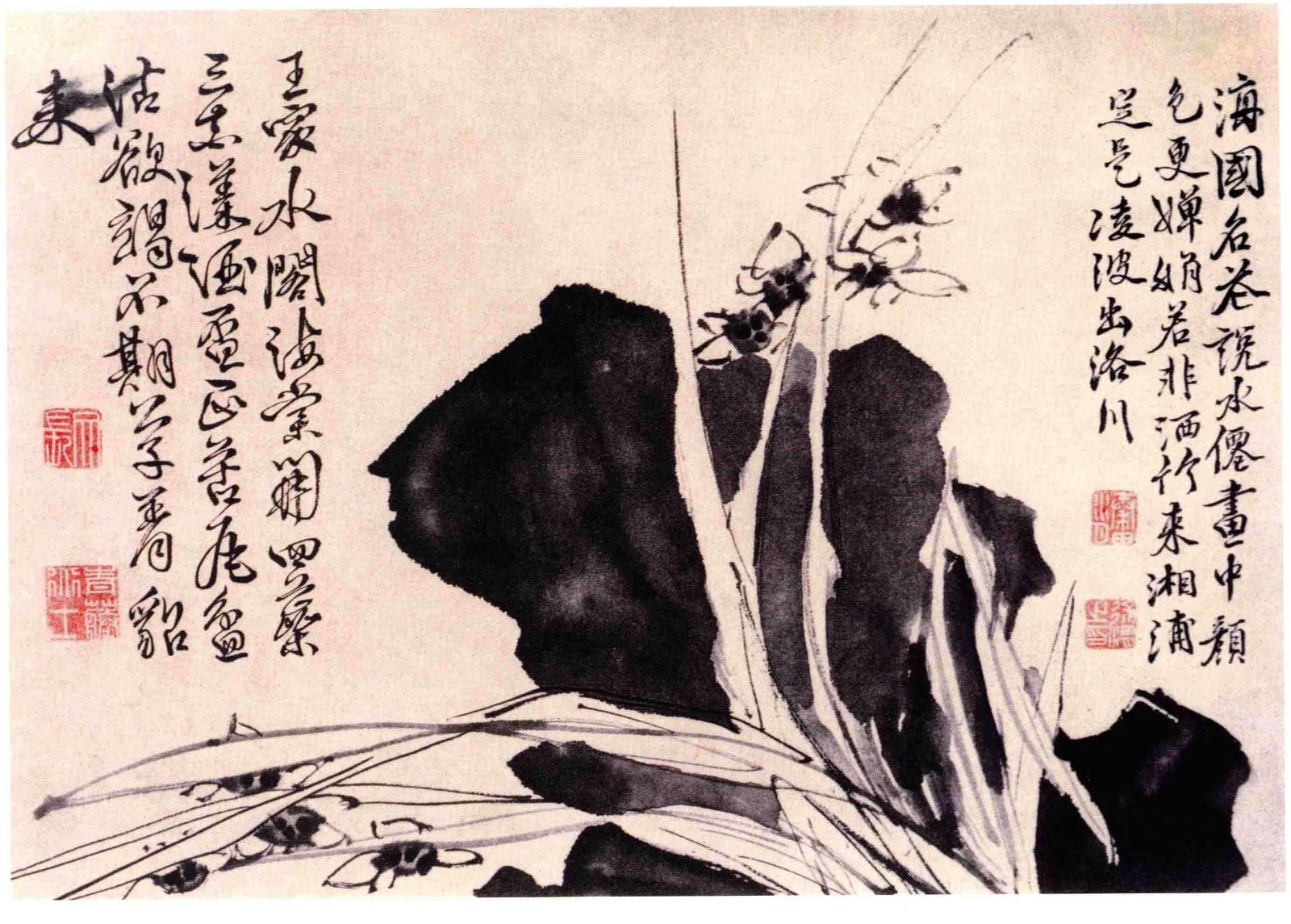 《徐渭书画全集》 绘画卷 花卉图卷.png