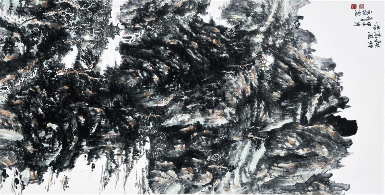《2014天能杯世界挥公颂第二届书画摄影大赛》绘画作品展（文化资料）.jpg