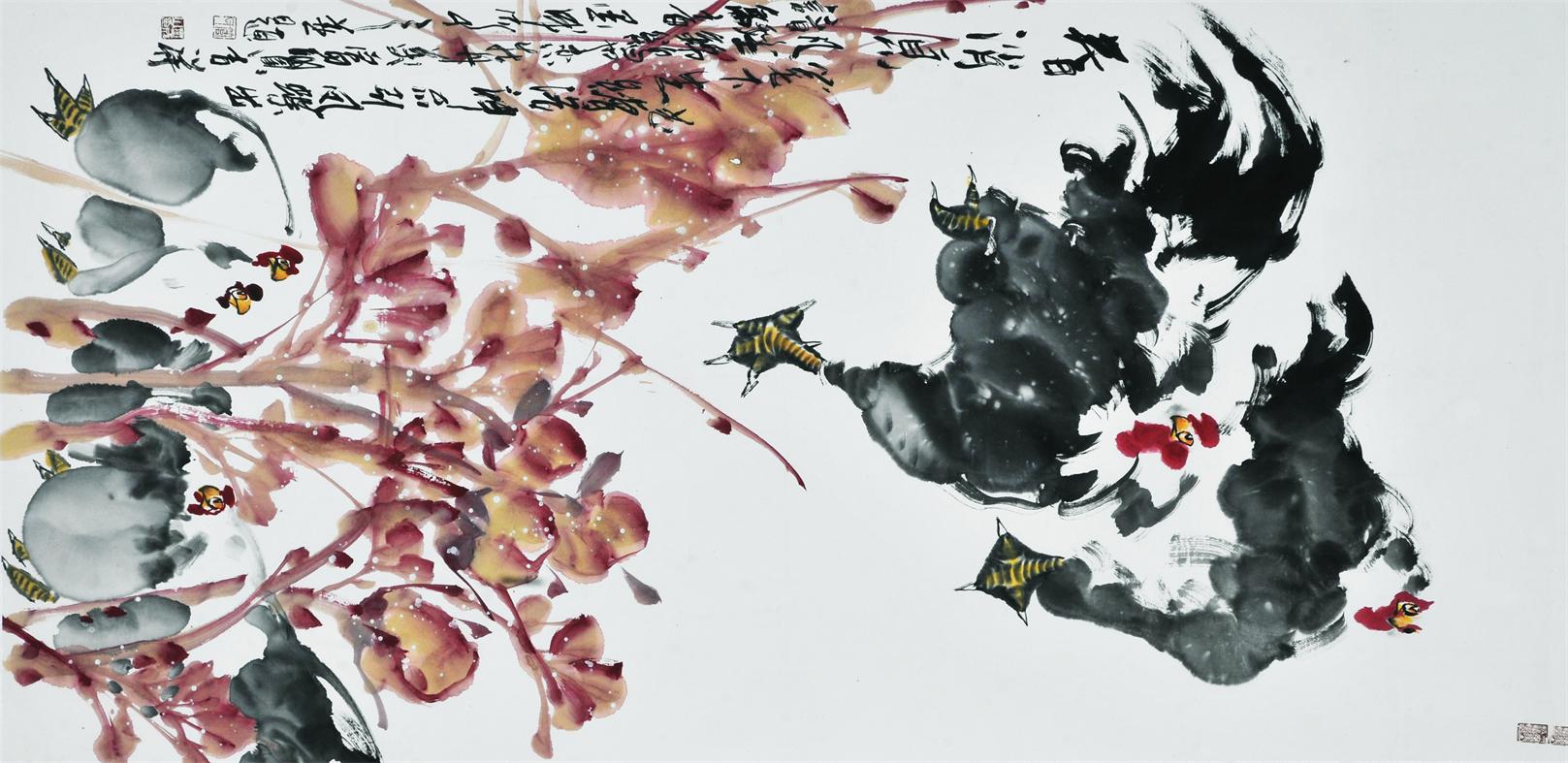 《2014天能杯世界挥公颂第二届书画摄影大赛》绘画作品展（文化资料）.jpg