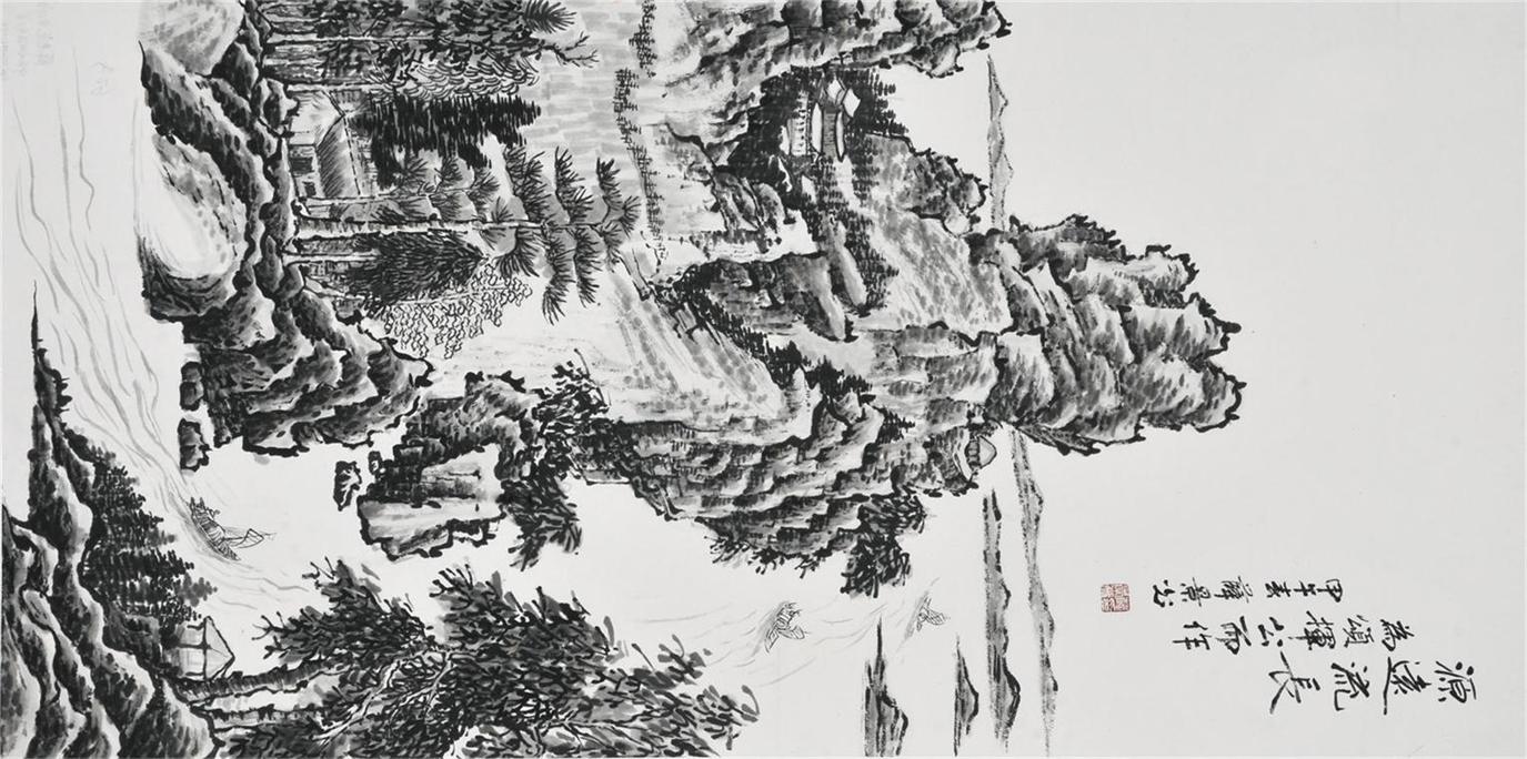 《2014天能杯世界挥公颂第二届书画摄影大赛》绘画作品展（文化资料）.jpg