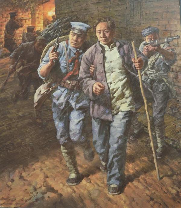 毛主席的首任保镖,建国后授予上将,儿子也是上将（人物资料）.jpg