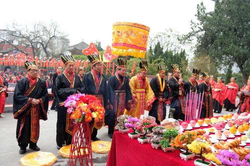 2019年洛阳举行周公庙祭祖大典（祭祖纪事）.jpg